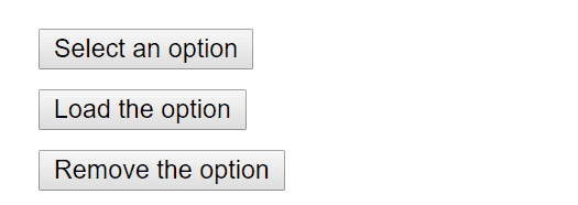 Tombol buka-tutup yang membuka kotak daftar popover yang diimplementasikan dengan pola klik di luar popover dan dioperasikan dengan keyboard. Kotak popover tidak tertutup saat fokus berpindah (blur) dan menghalangi elemen lainnya di layar.